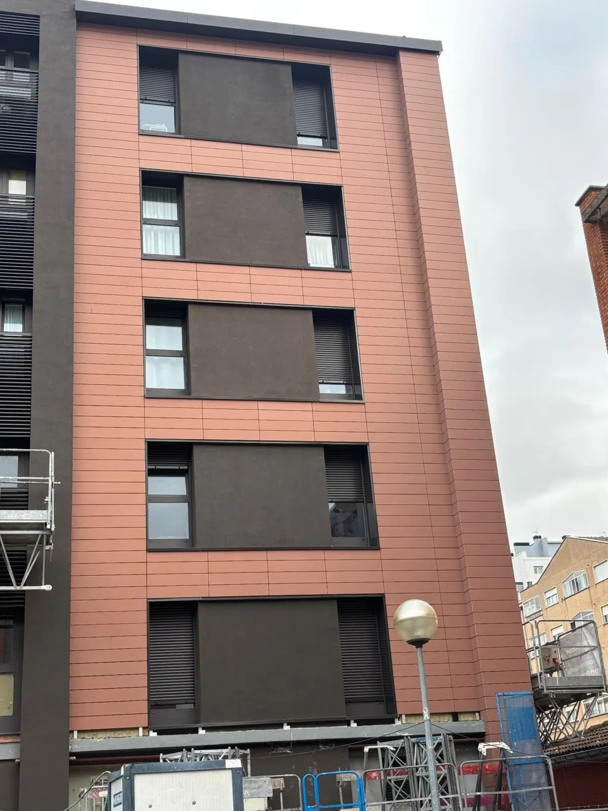 Proyecto de fachada ventilada en Navarra 1