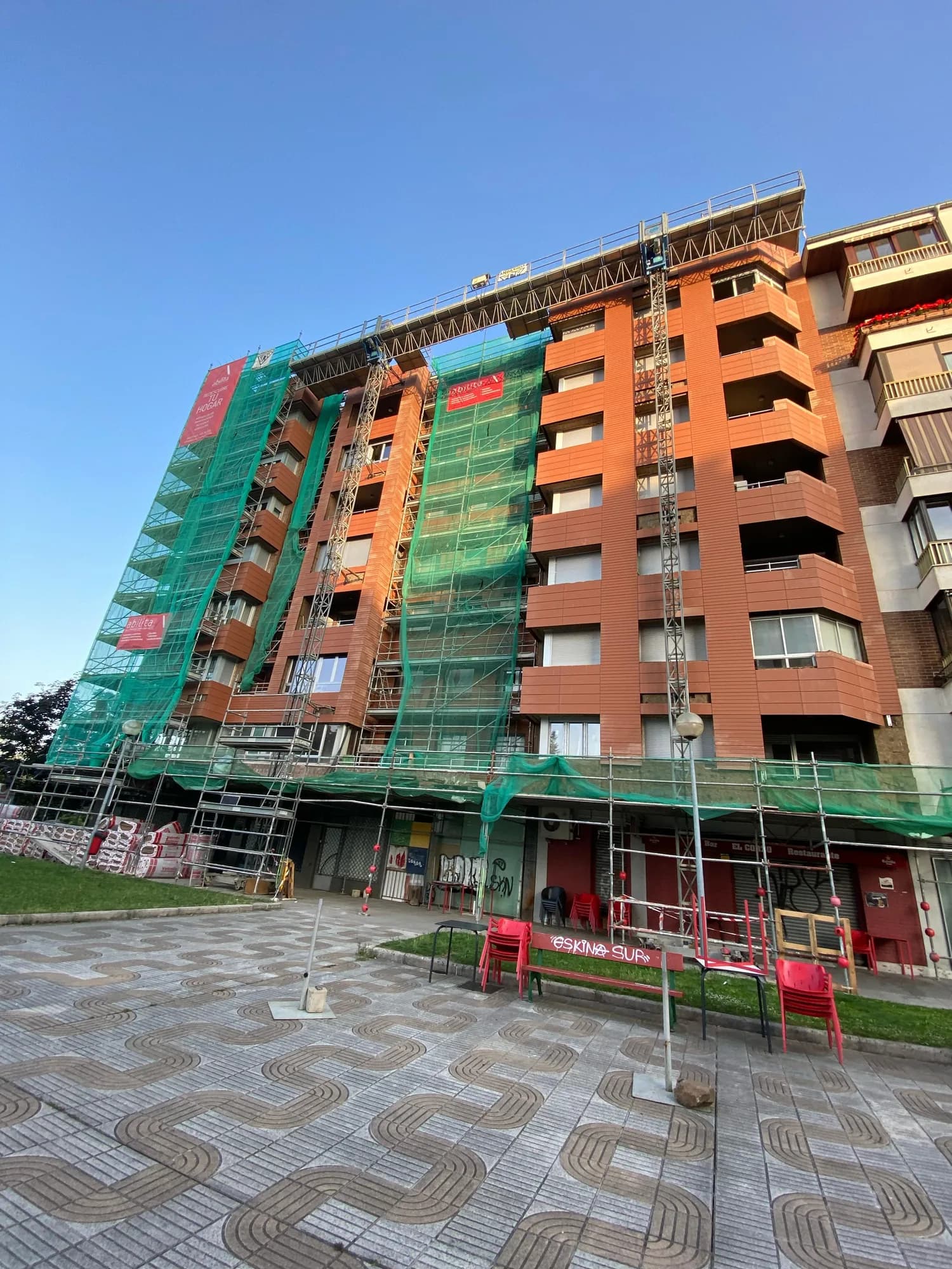 Proyecto de fachada ventilada en Navarra 9
