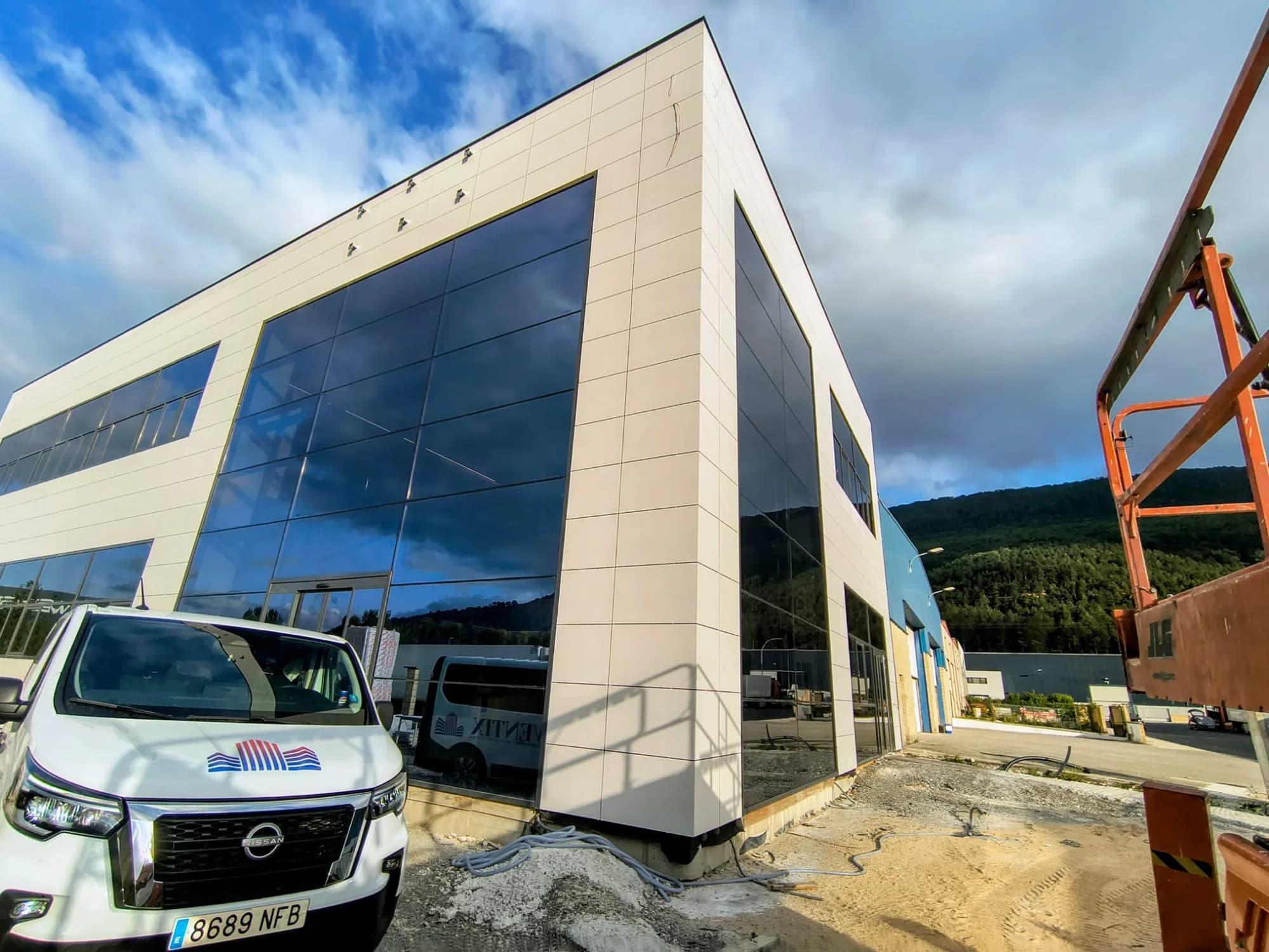 Proyecto de fachada ventilada en Navarra 15