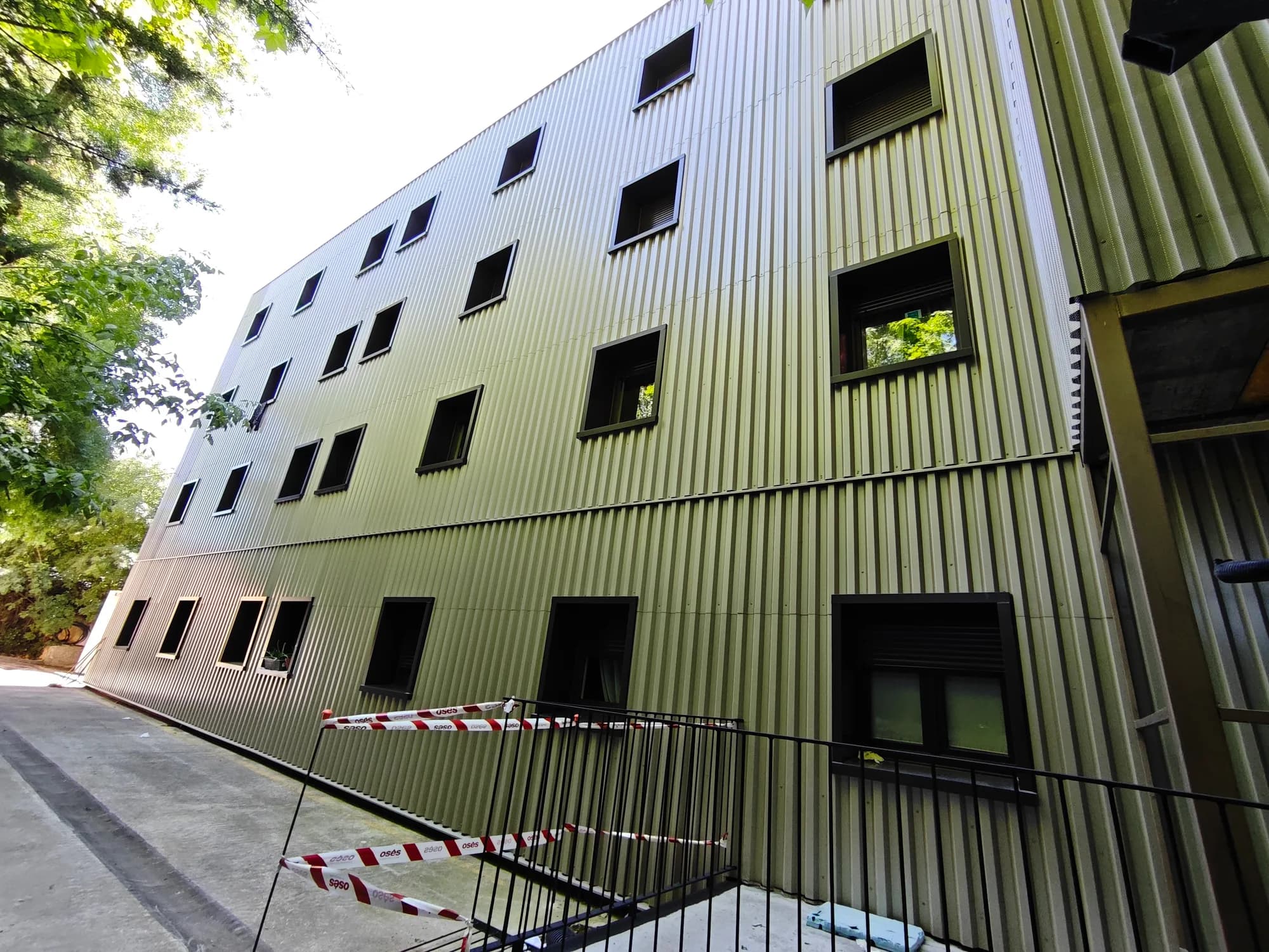 Proyecto de fachada ventilada en Navarra 29