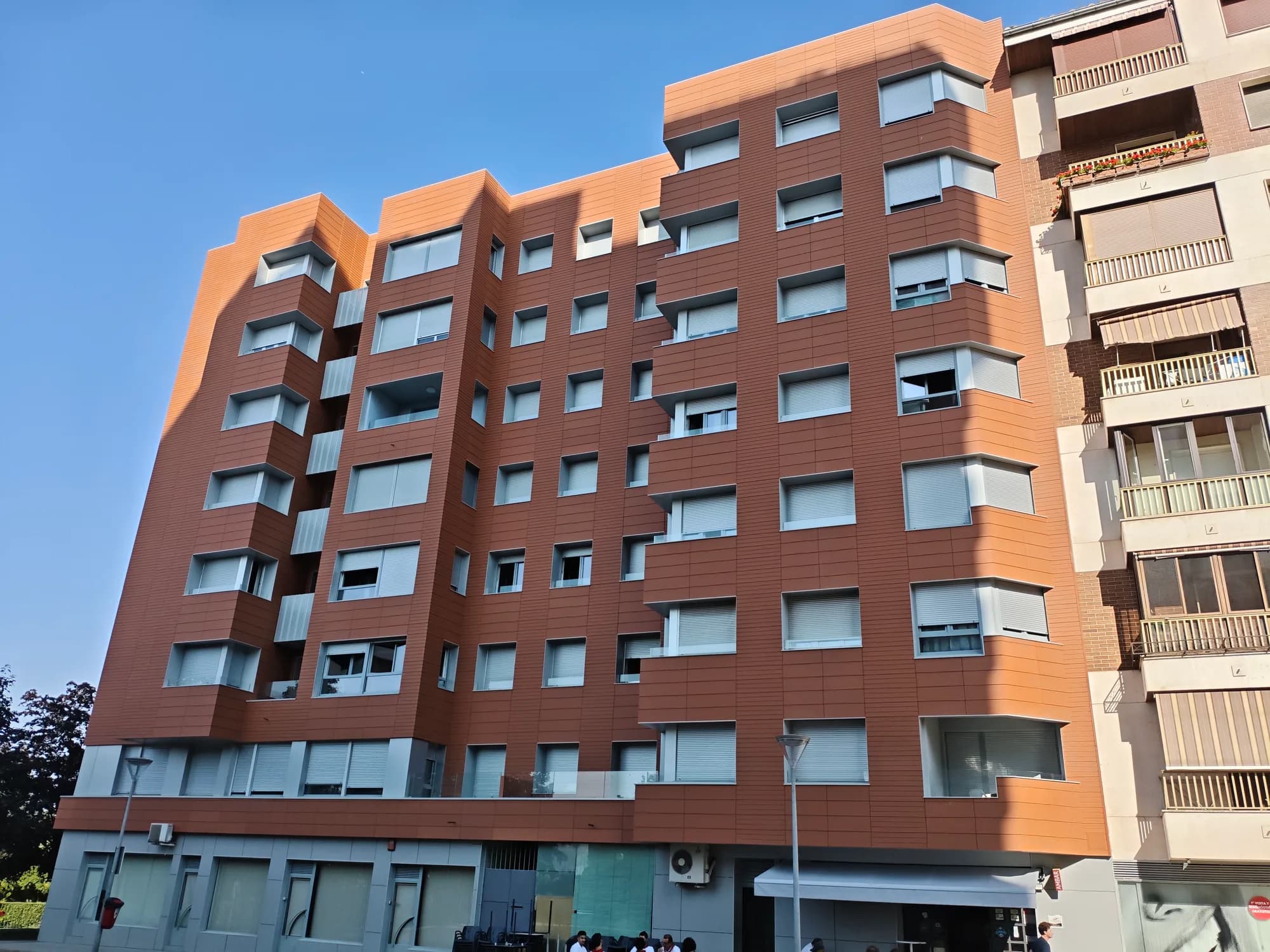 Proyecto de fachada ventilada en Navarra 36